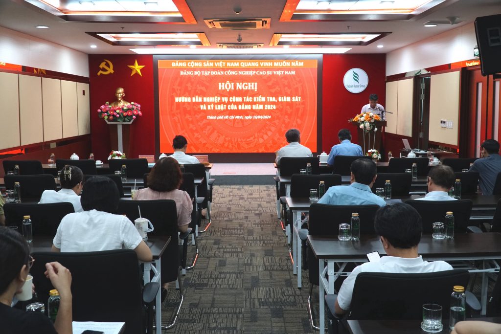 Đảng bộ VRG tập huấn nâng cao công tác kiểm tra, giám sát và kỷ luật Đảng